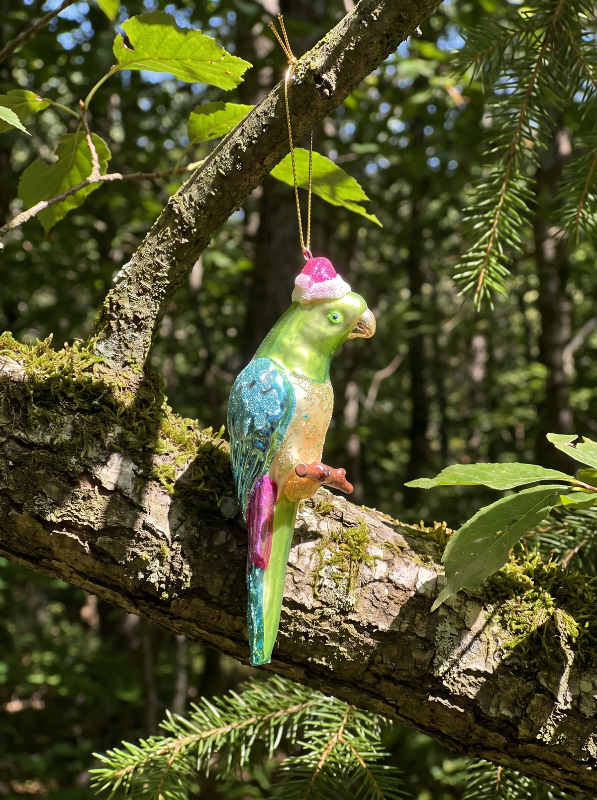 Papegaai in de boom