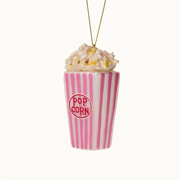 Popcorn kersthanger in kerstboom – lekker kerstornament