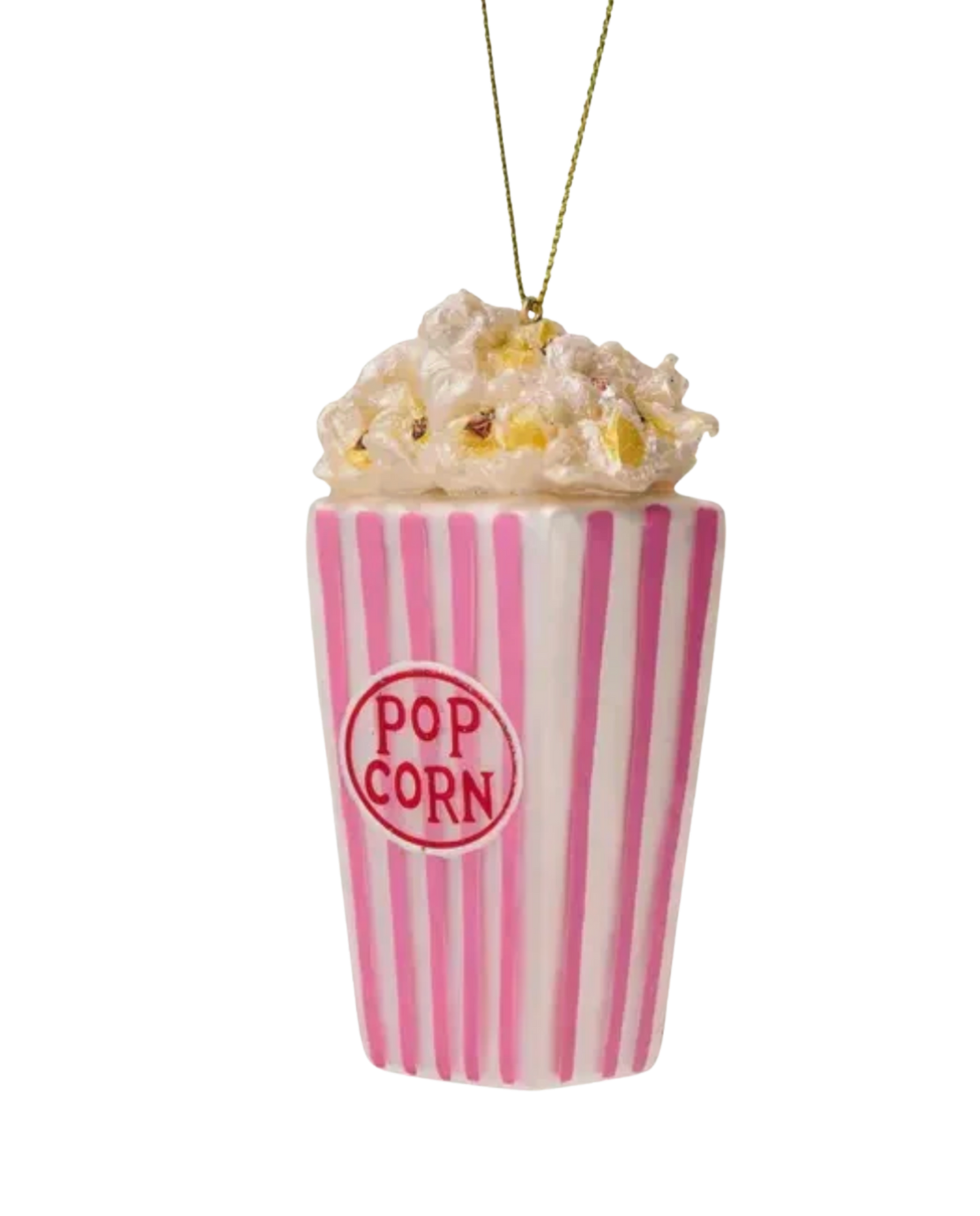 Popcorn in de boom - kerstornament