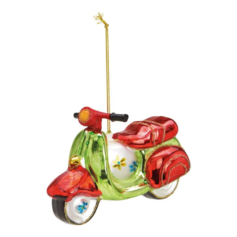 scooter kersthanger kerstboom